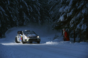 Volkswagen Polo R WRC Rally Sweden     2048x1363 volkswagen, polo, wrc, rally, sweden, , , , 