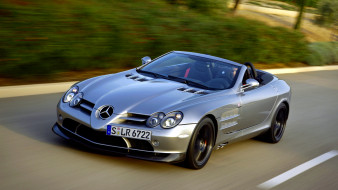 Mercedes SLR     2048x1152 mercedes, slr, , brabus, , , , , , daimler, ag, , mercedes-benz