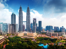 Petronas Towers, Kuala Lumpur, Malaysia     2048x1536 petronas, towers, kuala, lumpur, malaysia, , , , , , , , , 