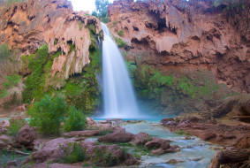 Havasu Falls, Arizona, USA     2048x1376 havasu, falls, arizona, usa, , , grand, canyon, -, , , , , , 