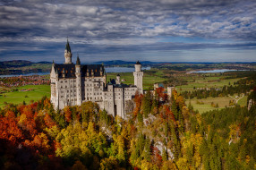 Neuschwanstein Castle, Bavaria, Germany     2048x1365 neuschwanstein, castle, bavaria, germany, , , , , , , , 