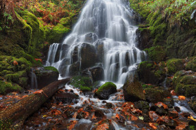 Fairy Falls, Columbia River Gorge, Oregon     2048x1365 fairy, falls, columbia, river, gorge, oregon, , , , , , , , , , , wahkeena