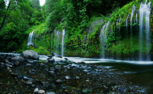 Mossbrae Falls california usa     2597x1600 mossbrae falls california usa, , , , , 
