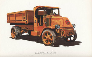 mack     1920x1200 mack, , , wallpaper, paint, classic, truck, print