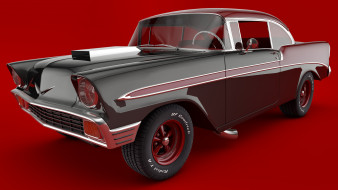      2560x1440 , 3, chevrolet, 1956, coupe, air, bel