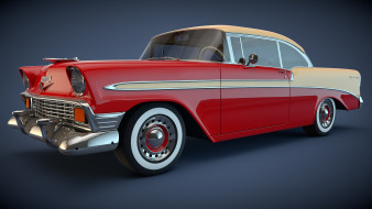      2560x1440 , 3, coupe, 1956, bel, chevrolet, air