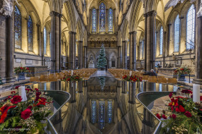 Cathedral Reflections of Christmas     2048x1367 cathedral reflections of christmas, , ,   , , , , 