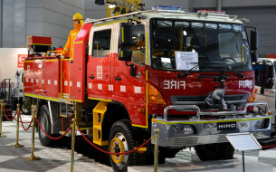 hino fire truck, ,  , , 