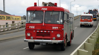 1967 commer gamecock fire engine, ,  , , 