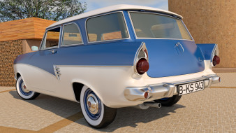      2560x1440 , 3, taunus, ford, 1957, p2, 17m