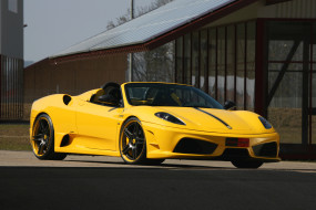 2009 Ferrari F430 Scuderia spider 16M обои для рабочего стола 3072x2048 2009 ferrari f430 scuderia spider 16m, автомобили, ferrari, scuderia, желтый