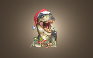       1920x1200  ,   , , , christmas, dinosaur