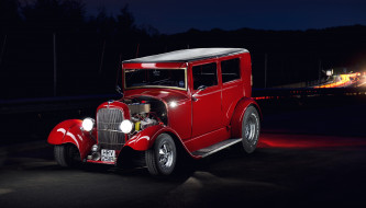 1929 Red Ford Hot Rod     2046x1169 1929 red ford hot rod, , ford, , , , motor, company