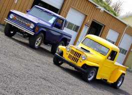      3784x2744 , custom pick-up, bronco, ford, jeep, 4x4