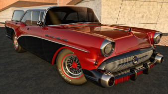      2560x1440 , 3, caballero, century, buick, 1957, wagon
