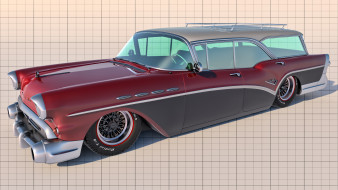      2560x1440 , 3, 1957, wagon, caballero, century, buick