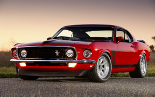      3200x2000 , mustang, red