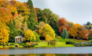 Stourhead Gardens , Wiltshire, England     2340x1430 stourhead gardens ,  wiltshire,  england, , , gardens, stourhead, , , england, wiltshire