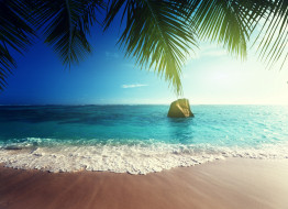 природа, тропики, ocean, sea, coast, beach, paradise, tropical, остров, океан, солнце, море, песок, пляж, summer, palm, берег