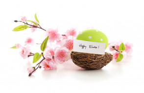 , , , , , pastel, eggs, , delicate, blossom, nest, spring, flowers, pink, easter, happy