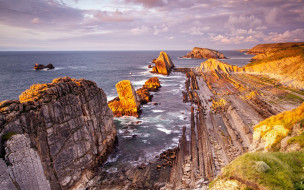 spain-cliffs-coast-landscapes, природа, побережье, landscapes, coast