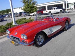 1958 CHEVROLET CORVETTE CLASSIC 02     1600x1200 1958, chevrolet, corvette, classic, 02, , , , 