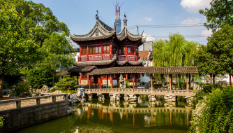 yu garden in shanghai, ,  , , , 