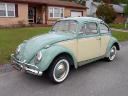 1961 Vw Beetle Classic     1600x1200 1961, vw, beetle, classic, , volkswagen