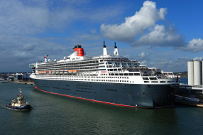 Queen Mary 2     2048x1363 queen mary 2, ,  , , , , 