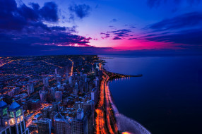 Chicago     3350x2230 chicago, ,  , , , lake, michigan, , , , , , 