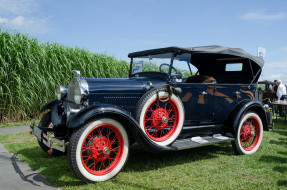 Ford Model A Touring Fordor 1929     2048x1357 ford model a touring fordor 1929, ,    , , , , 