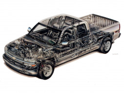 Chevrolet-Silverado 1999     1600x1200 chevrolet, silverado, 1999, , 