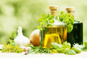 , , garlic, fresh, herbs, , , , , olive, oil