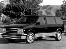 Dodge-Caravan 1988     1024x768 dodge, caravan, 1988, 