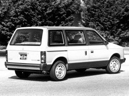 Dodge-Caravan 1985     1024x768 dodge, caravan, 1985, 