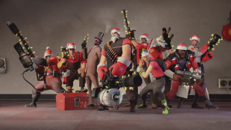      1920x1080  , team fortress 2, christmas