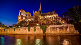 Notre Dame cathedral in Paris     2048x1152 notre dame cathedral in paris, ,  , , , , 