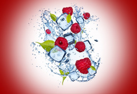 , , water, ice, cherry, background, raspberry, , , , , , dro
