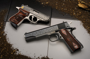Colt & Walther Custom Presentation Pistols     2048x1341 colt & walther custom presentation pistols, , 