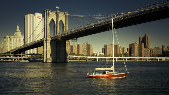 Brooklyn Bridge, New York City     1920x1080 brooklyn bridge,  new york city, , , brooklyn, bridge, new, york, city, east, river, , , -, -, , , 