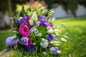      3500x2333 , ,  , , , eustoma, bouquet, flowers