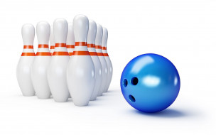 , 3d, , bowling