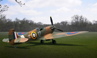 Spitfire Mk I     2048x1221 spitfire mk i, ,  , 
