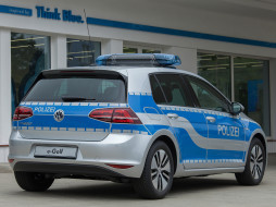      2048x1536 , , volkswagen, e-golf, polizei, 2014