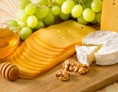      3500x2740 ,  , nuts, honey, , , , , cheese, grapes