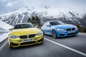 2015 BMW M3 Sedan and M4 Coupe     2048x1365 2015 bmw m3 sedan and m4 coupe, , bmw, , 