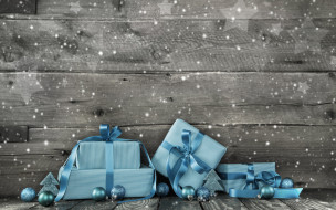 ,   , christmas, gifts, snow, decoration, wood, blue, , , , 