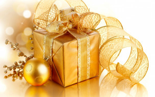      2880x1800 ,   , , christmas, , , , , box, golden, , , merry, xmas, decoration, gift