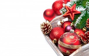 , , , , , balls, box, decoration, new, year, christmas, merry, , 