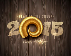 , -  ,  , , , , sheep, golden, new, year, happy, 2015
